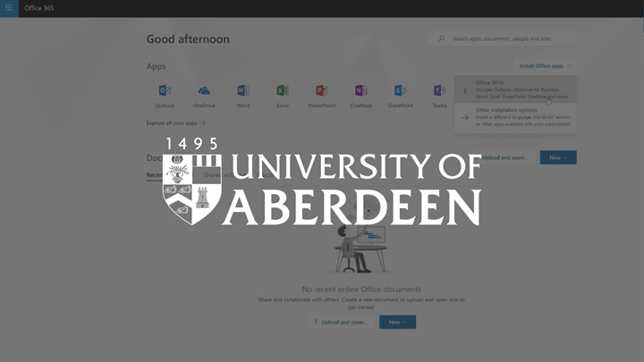 Microsoft 365: Apps & Services | University Systems and Software | Toolkit  | The University of Aberdeen